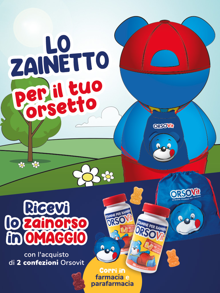 Integratori vitaminici crescere bambini Orsovit Integratori vitaminici crescere bambini Orsovit